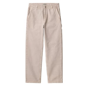 Carhartt WIP Womens Pierce Pant Straight Dusky Beige Stone Canvas