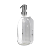White Single  Wall Mounted Soap Dispenser