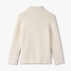 Girls Cream Turtleneck