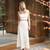 Stone Linen-Blend Adwoa Top