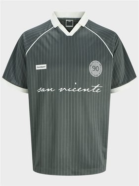 Jack & Jones Eterna Football Polo - Asphalt - XL