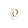 Tiny Pearl Huggie Earring