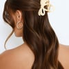 Glossed Claw Clip Yellow
