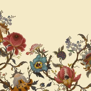 ARTEMIS CLIMBING WALLS Wallpaper - Ecru