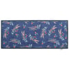 Meadow Deer Blue Washable Runner - 65x150cm