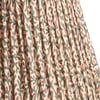 20cm empire shade in aqua red Tuffley gathered cotton by GP & J Baker