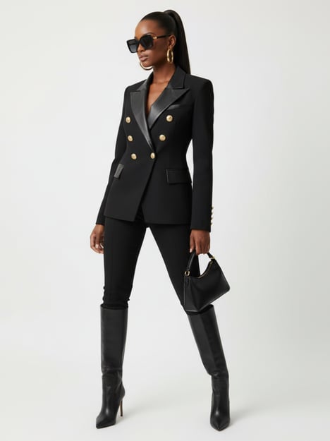 Women's Military Blazer MIDTOWN ECO COUTURE BYMANYC ® New York
