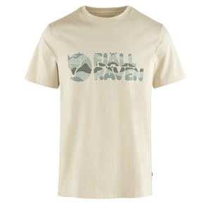 Fjallraven Multicolor Logo T-shirt Chalk White