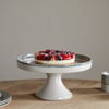 nkuku Juniper Drop Ceramic Stand | Serveware | One Size | Green