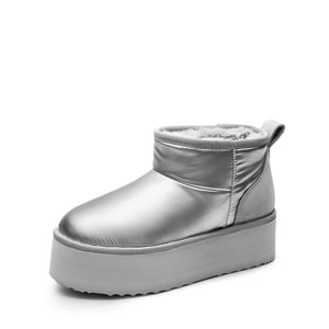 DREAM PAIRS  FuzzyClassic Platform Mini Boot  Suede Platform Ankle Snow Boots