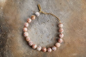 nkuku Cerita Bracelet | Gifting | One Size | Rhodochrosite