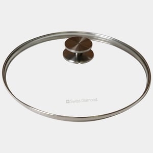 CXD Tempered Glass Lid with Stainless Steel Knob - 11"