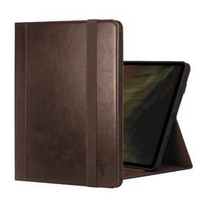 iPad Pro 13" Leather Case (M5/M4) - Dark Brown