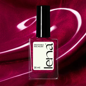 LENA Breathable & Water-Permeable Halal Nail Polish - She Went Leban-on and on - LE21