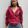 Classic Harrington Jacket in Burgundy