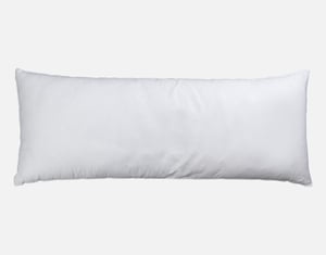 QE Home Essential Body Pillow, White