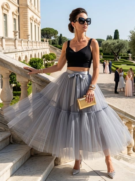 ELEGANT SKIRT CENTRAL PARK New Collection WALL STREET BYMANYC ® New York