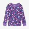 Girls Tiny Flowers Cotton Pajama Set