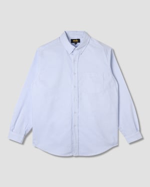 Oxford Shirt (Light Blue Stripe) - XXL