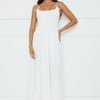 Pretty Willow Maxi Dress White