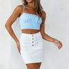 HELLO MOLLY Katherina Crop Blue