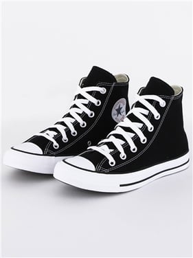 Converse Womens Chuck Taylor All Star High-Top Shoe (Womens) - Black - 8