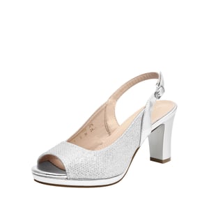 DREAM PAIRS Chunky Heel Peep Toe Slingback Sandals