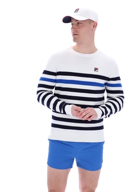 Rakulan Crochet Knitted Sweatshirt - S