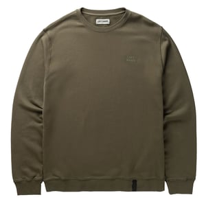 Left Hand Crew Sweatshirt Olive