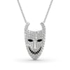Jeulia Lock Inspired Sterling Silver Necklace