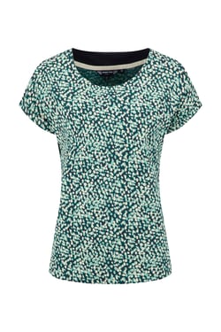 Weird Fish Paw Paw Printed Jersey T-Shirt Deep Teal Size 8