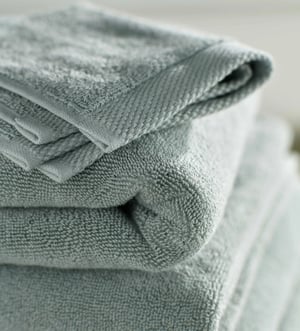 Sage Green Luxury Organic 100% Cotton Towels