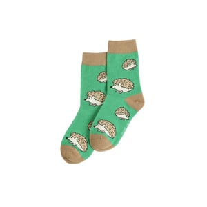 Save the Hedgehog Bamboo Socks for Kids | Kids 7-9 Years | UK Size 1-2.5