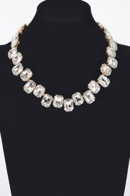 Stone Necklace | Classic Minimalist BYMANYC ® New York Style