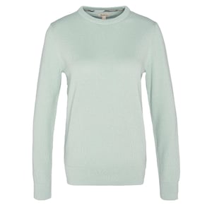 Barbour Womens Lavender Crew Neck Jumper Bayleaf