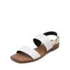DREAM PAIRS Casual Open Toe Flat Sandals
