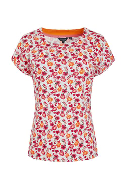 Weird Fish Paw Paw Organic Cotton Printed T-Shirt Apricot Size 20