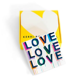 Love on Repeat Block of Love