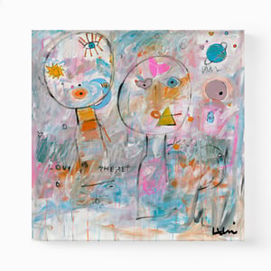 Love Up In The Sky Art Print