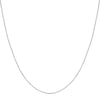 Bead Chain Necklace Silver