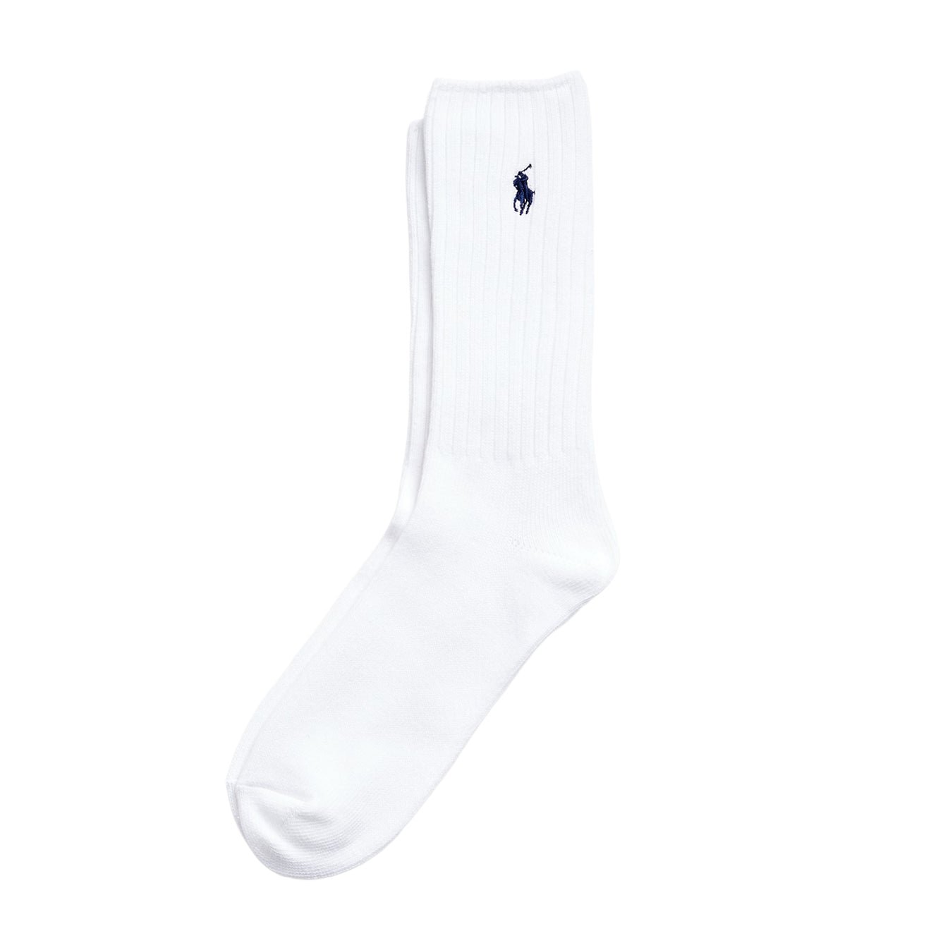 Polo Ralph Lauren Cotton Blend Crew Socks White Navy PP