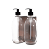 Copper Double Wall Mounted Soap Dispenser