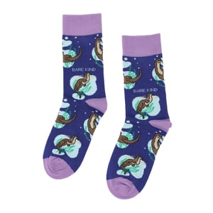 Save the Sport Otters Bamboo Socks | UK Adult 7-11