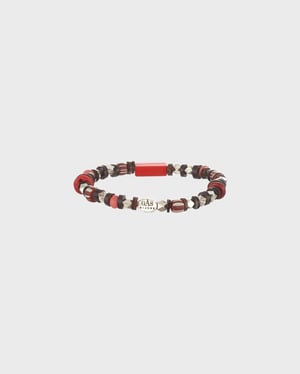 Vilebrequin - Elastic Bracelet Leon- Vilebrequin X Gas Bijoux - Bracelet - Leon - Red - Size OSFA