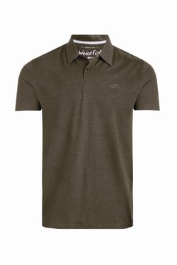 Weird Fish Jetstream Polo Shirt Dark Olive Size XL