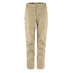 Fjallraven Womens Abisko Hike Zip-Off Trousers Reg Leg Fossil