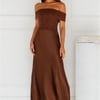 Amoret Midi Dress Espresso