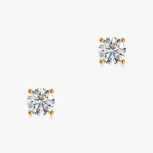 Diamond Stud Earrings - Pair / 1.50 CT