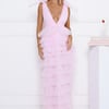 Hello Pretty Tulle Maxi Dress Pink