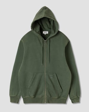 Patch Zip Hood (Washed Green) - XXL